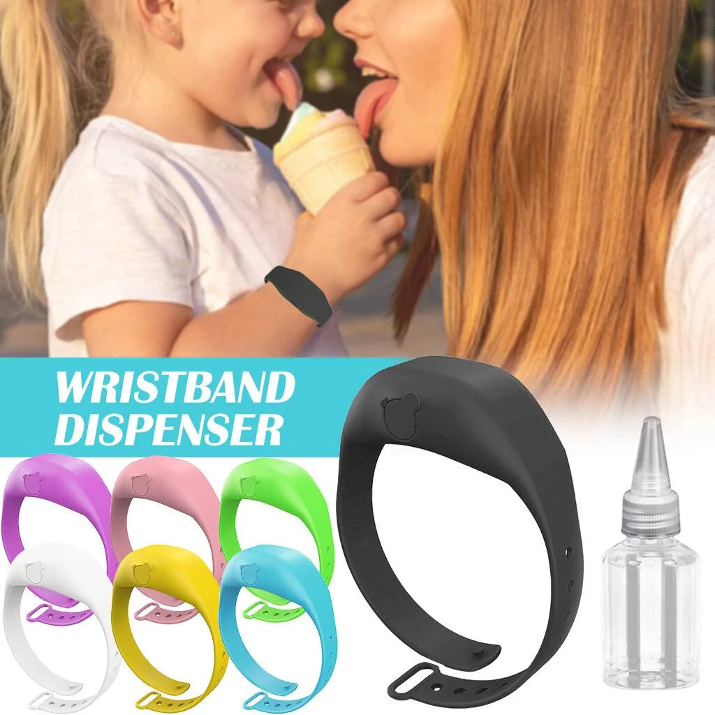 Wearable Hand Sanitizer Dispenser Bracelet