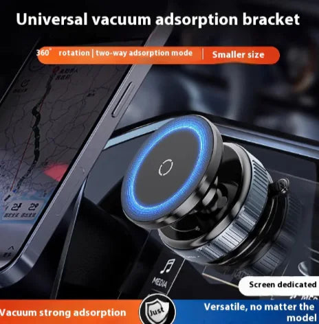 Car Phone Holder with Vacuum Adsorption & Suction Cup Mount