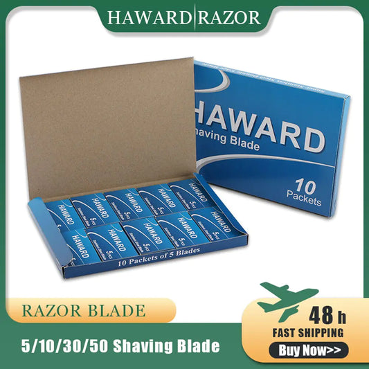 Double Edge Shaving Blades: Stainless Steel