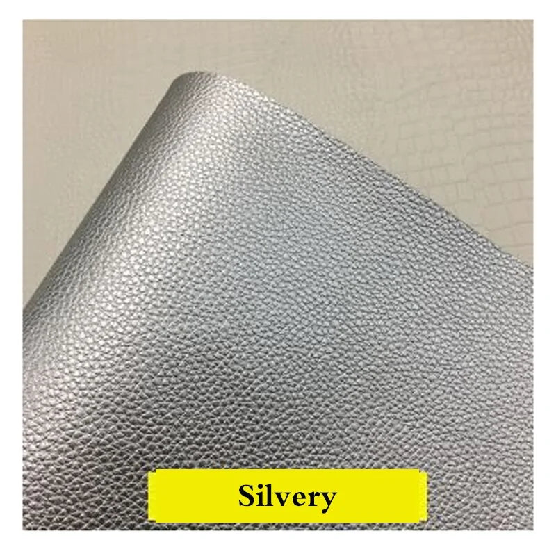 Self-Adhesive Litchi Faux Leather Patches: Multicolor Sofa Repair Stickers