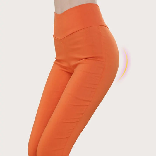 Summer Plus Size High Waist Stretch Leggings - 5XL/6XL Skinny Pencil Pants