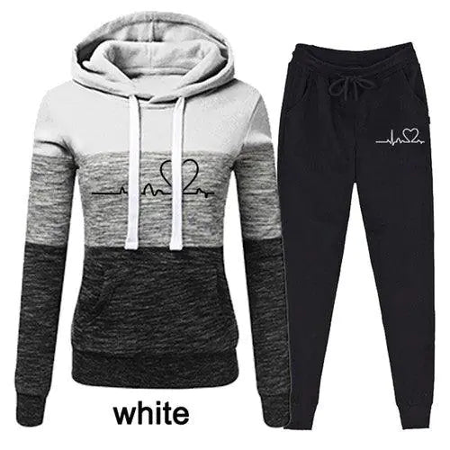 Casual Hoodie Sweat Suit - Comfortable & Stylish Loungewear for Everyday Wear