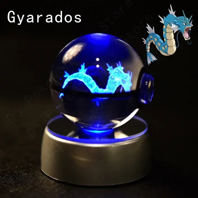 3D Pokémon Crystal Ball Lamp