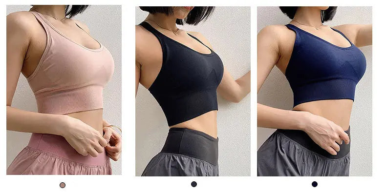 Adjustable Sweat-Wicking Sports Bra - Stay Dry and Comfortable During Any Workout