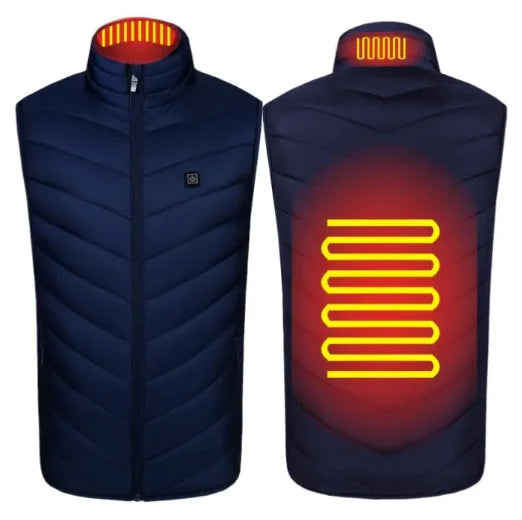 USB Heated Vest – Adjustable Heating Zones for Outdoor and Winter Use