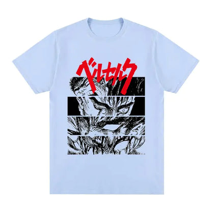 Japanese Manga Graphic T-Shirt – 100% Cotton, Made in the USA