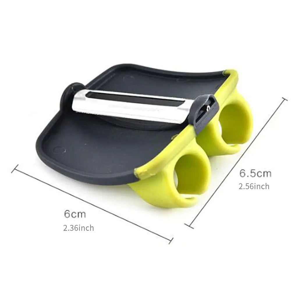 Multi-functional Vegetable Fruit Peeler Finger Peeler Vegetable Hand Peeler Hand Palm Fruit Slicer Kitchen Gadget