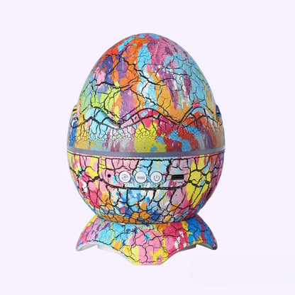 Dinosaur Galaxy Egg Projector – Magical Night Light for Kids with Dinosaur & Starry Sky Projections