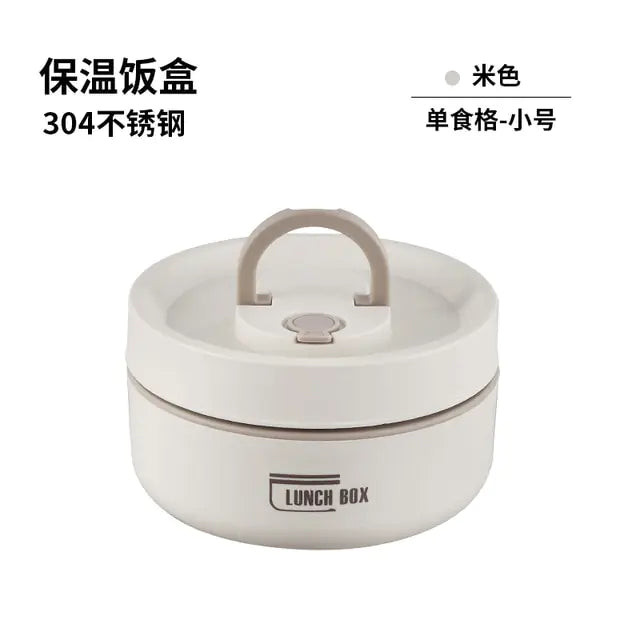 Lunch Box Portable Insulated Lunch Container Set Stackable Bento Stainless Steel Lunch Container