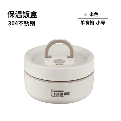 Lunch Box Portable Insulated Lunch Container Set Stackable Bento Stainless Steel Lunch Container