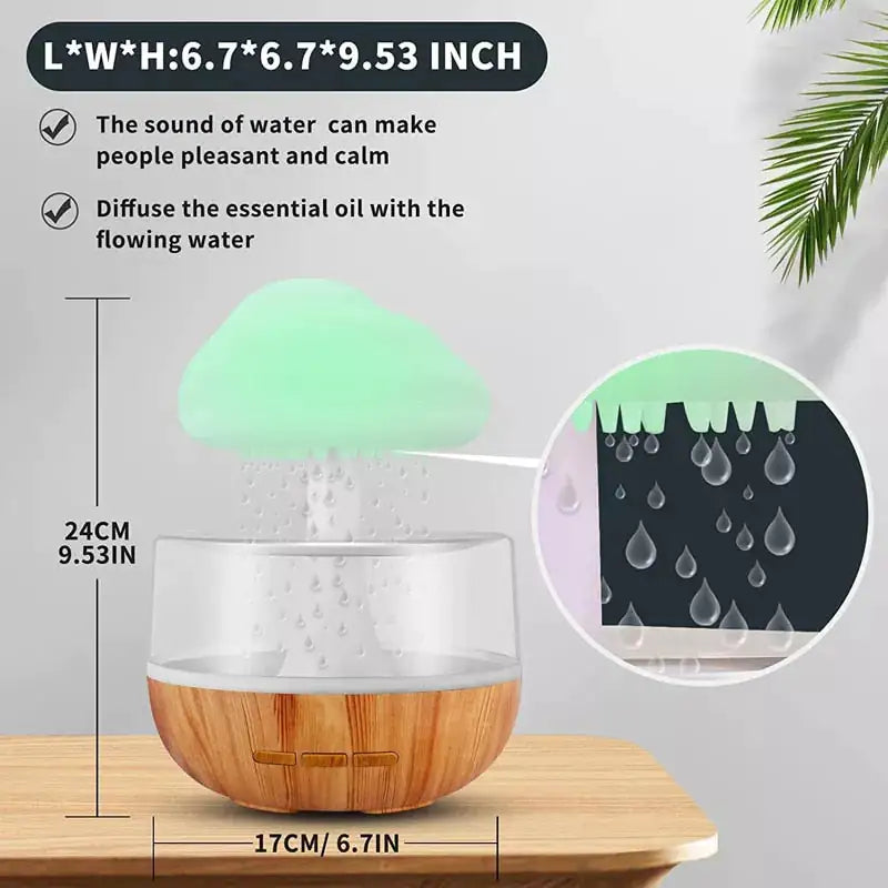 Rain Cloud Humidifier Diffuser