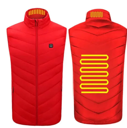 USB Heated Vest – Adjustable Heating Zones for Outdoor and Winter Use