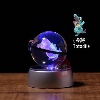 Pokémon Crystal Ball 3D Toys