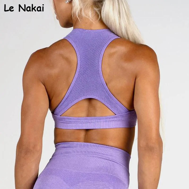 Seamless High Impact Sports Bra - Ultimate Support & Comfort for Active Women