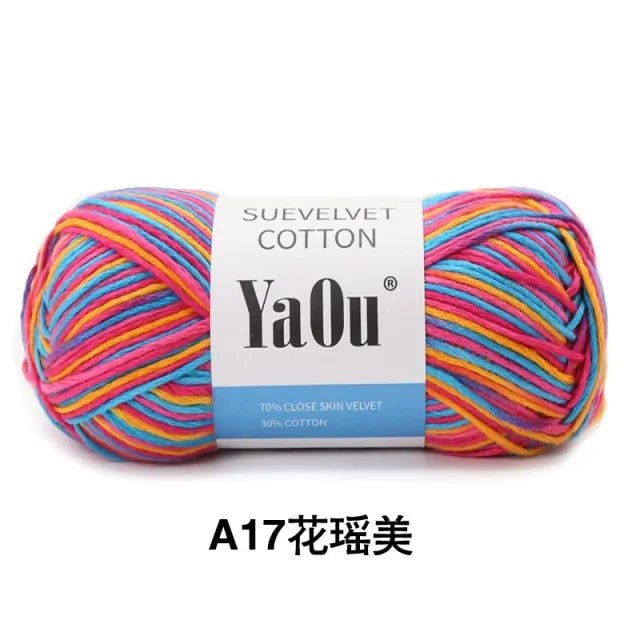 Cotton Hand Knitted Yarn