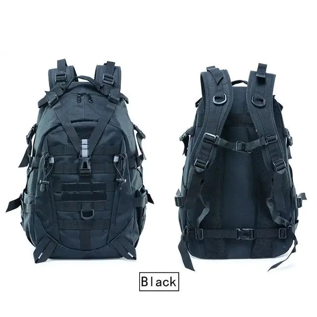 Waterproof Hiking Backpack | Survival Reflective Tactical Bag | Durable & Weather-Resistant for Outdoor Adventures