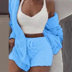 Women’s Fuzzy Lingerie Suit – Cozy and Stylish Loungewear