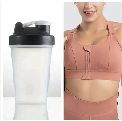 HydraFit Sports Bra with Water Bottle