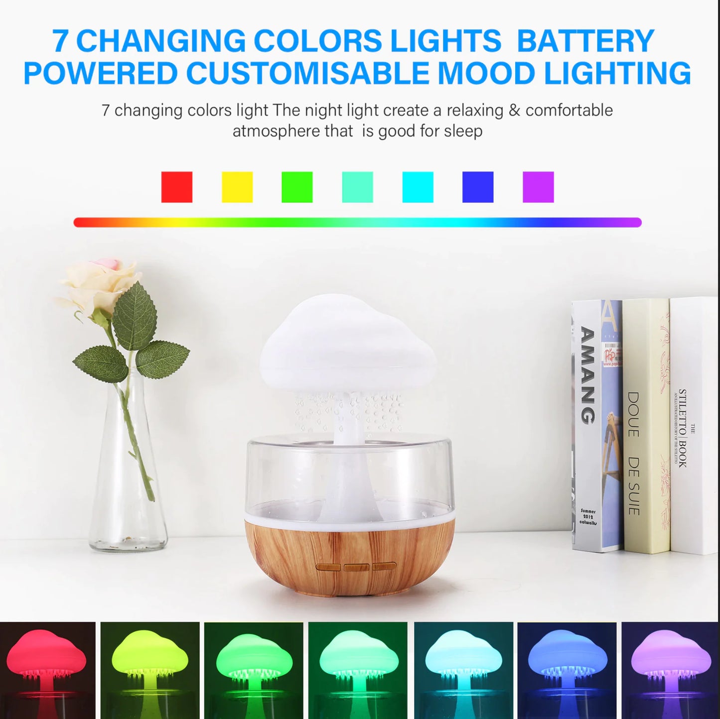 Rain Cloud Humidifier Diffuser