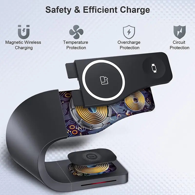 3 In 1 Wireless Chargers Stand