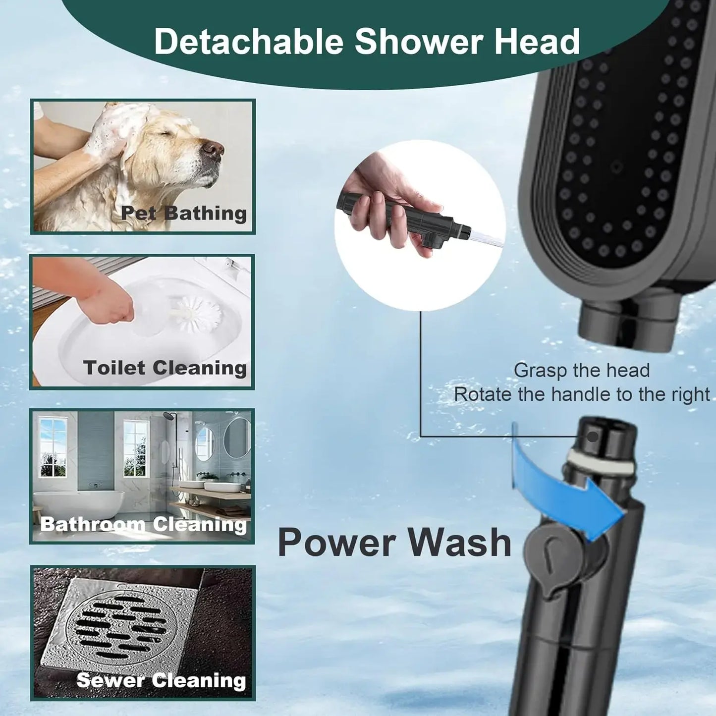 High Pressure FilterFlo Shower