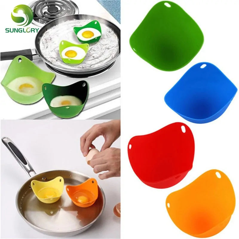 Silicone Egg Poacher Poaching Pods