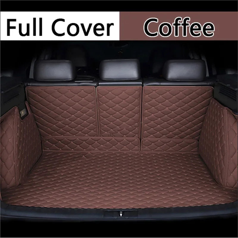 Car Trunk Mat For Chery Tiggo 8 Pro Plus Max 7seat 2022 2023 2024 Dirt-resistant Fully   Rear go Tray  Accessories