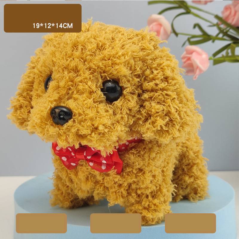 Simulation Electric Dog Plush Children's Toy