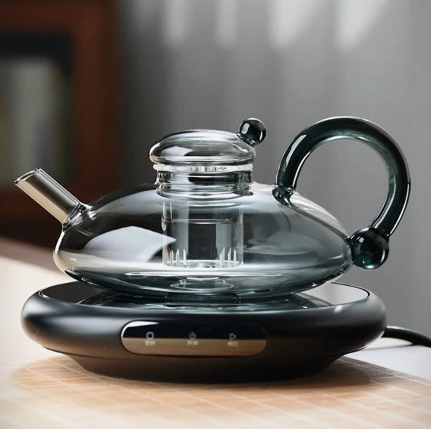 Glass Afternoon Tea Mouse Heating Teapot Home New High-end European Tea Separation Pot