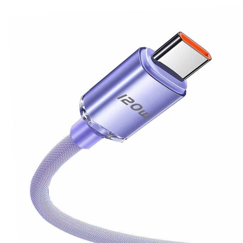 120W Super Fast Charge 6A Data Suitable For Type-c Charging Cable