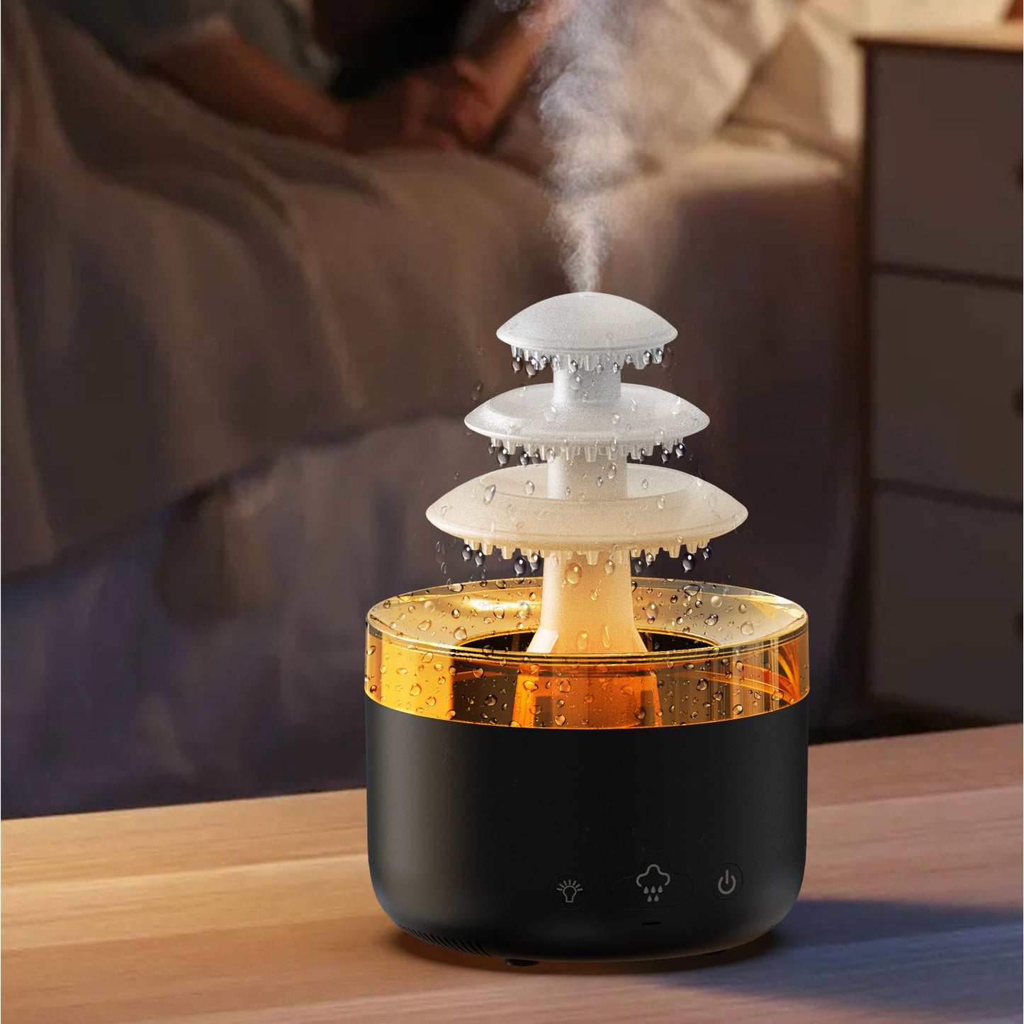 Yunyu Aroma Diffuser Colorful Gradient Ambience Light Humidifier