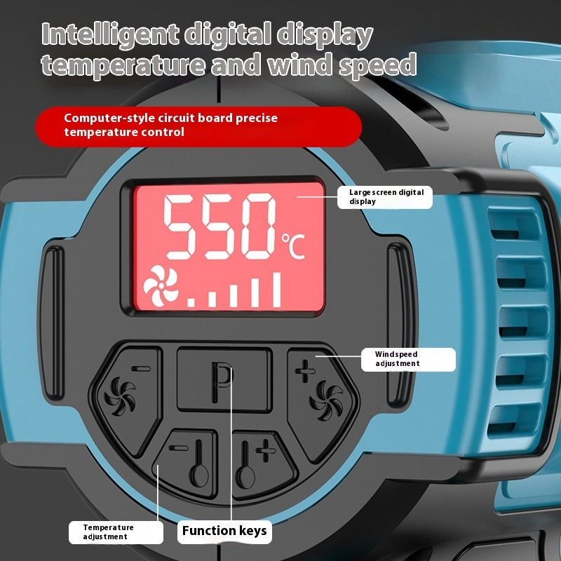 Rechargeable Heat Gun Film Temperature Control Wireless