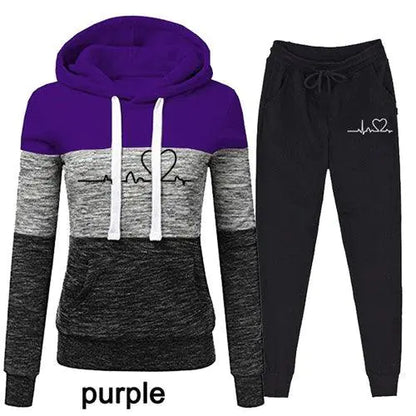 Casual Hoodie Sweat Suit - Comfortable & Stylish Loungewear for Everyday Wear