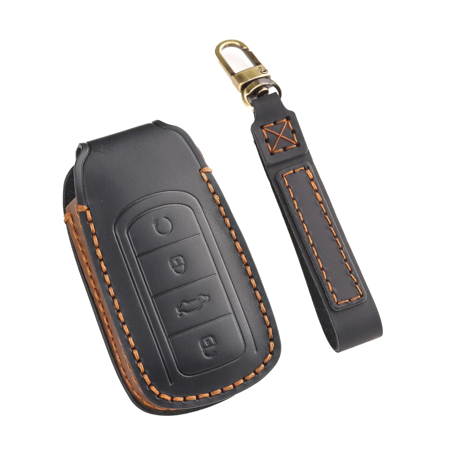 For 2021 Chery Tiggo 8 Pro Tiggo 8plus New 5 Plus 7pro Omoda Leather Car Key Case Cover Car Accessories