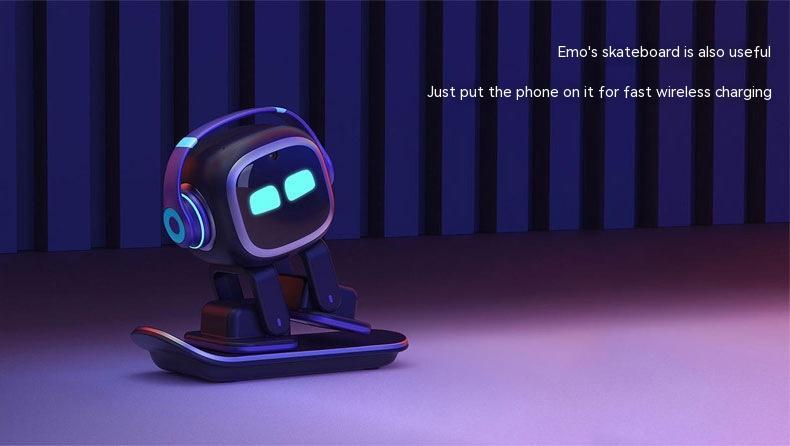 Robot Toy Desktop Voice Recognition Emotion Ai Communication Intelligent Children Accompany Interactive Electronic Pet