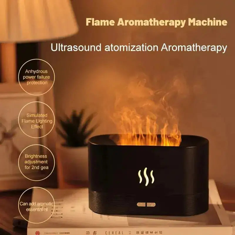 Flame Perfume Humidifier Ultrasonic Air Humidifier