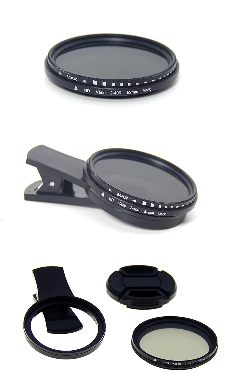 Adjustable Polarized Mobile Lens Filter