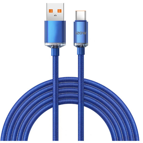 120W Super Fast Charge 6A Data Suitable For Type-c Charging Cable