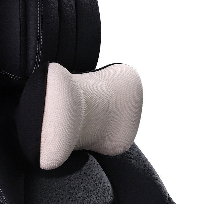 Ergonomic Design Car Headrest Lumbar Space Memory Foam Neck Protector