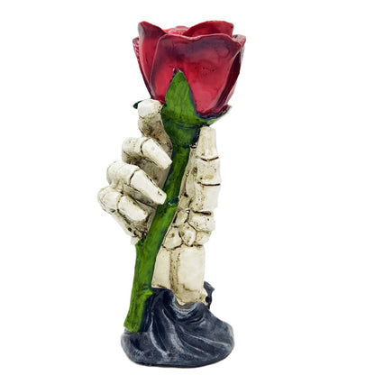 Valentine's Day Ornament Decoration Rose Hand Candlestick Resin Decorations Home Decor