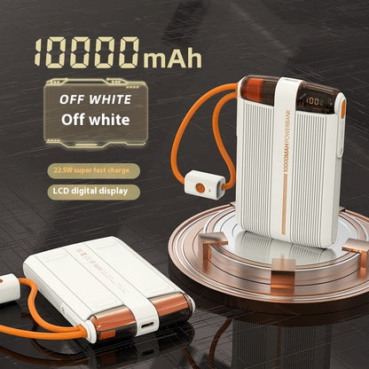 With Cable Power Bank 225W Super Fast Charge Portable Power Source