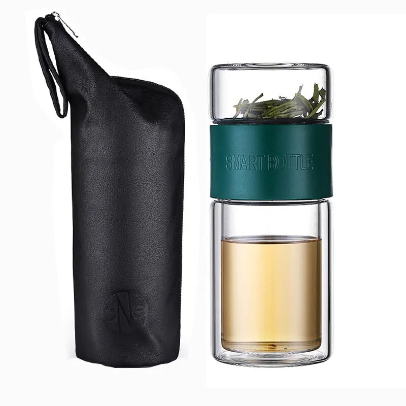 Glass Tea Infuser Bottle