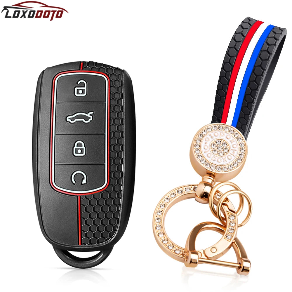 For Chery Omoda C5 Tiggo 7 Pro Max Tiggo 8 Pro Max Tiggo 5 PLUS 7 PLUS 8 PLUS Arrizo Car Key Case 2024 Key Cover Keychain Fob