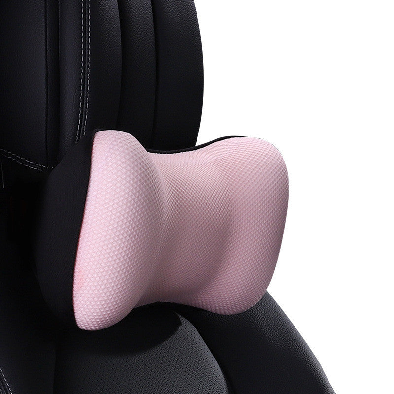 Ergonomic Design Car Headrest Lumbar Space Memory Foam Neck Protector