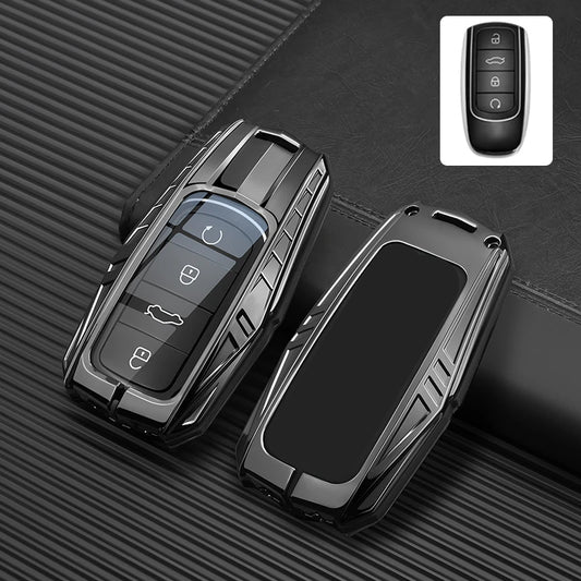 Metal Car Remote Key Case Cover Shell Holder Chain Fob For Chery New Arrizo 5 PLUS Tiggo 8 PRO 7 Plus 9 Omoda 5 Accessories 2024