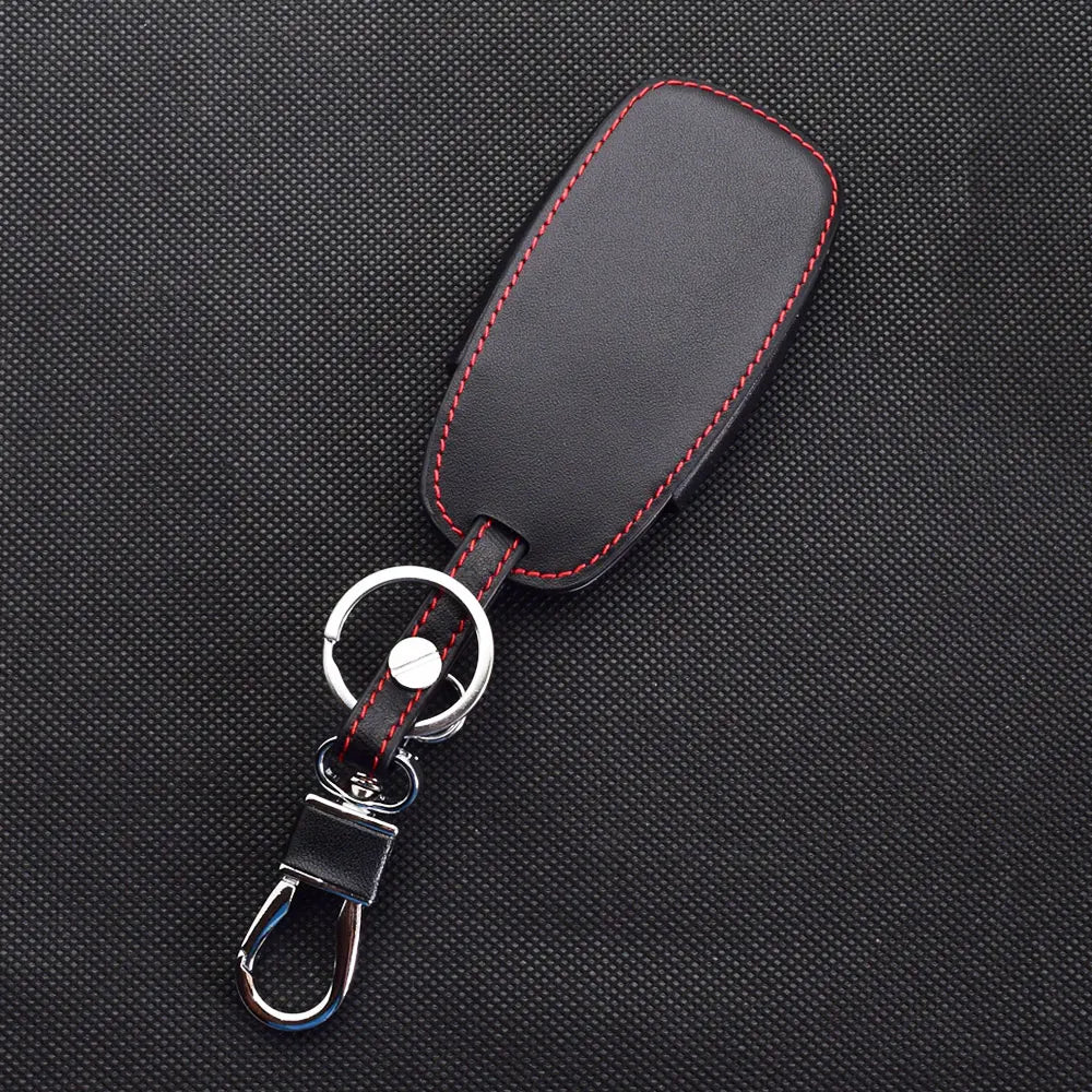 Leather Car Key Cover Remote Control Fobs Cases Auto Accessories For Chery 8 Plus 7 Pro Max Omoda C5 Tiggo 8plus 2021 2022 2023