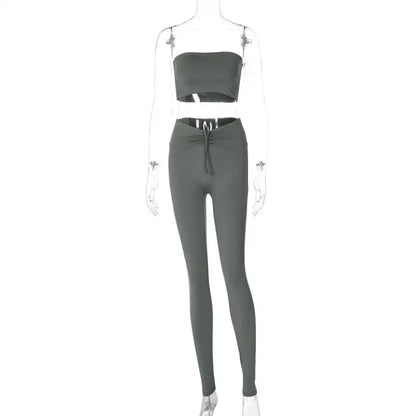 بدلة SlimFit Tube Top