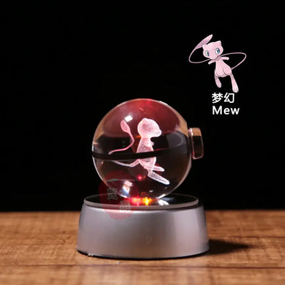 Pokémon Crystal Ball 3D Toys