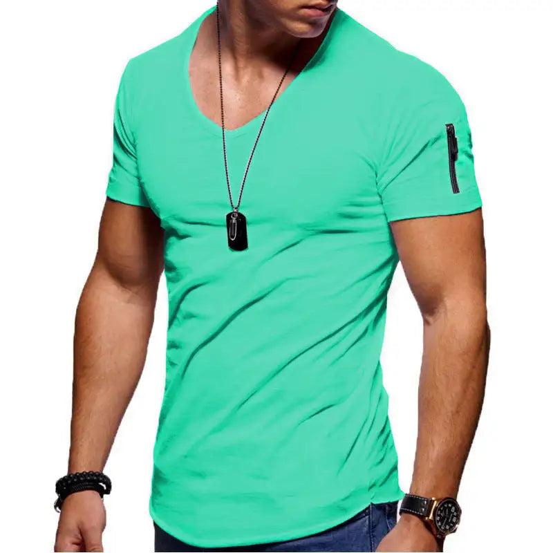 Men's V-Neck Casual T-Shirt – Stylish &amp; Comfortable Everyday Wear