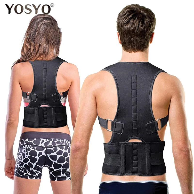 Adjustable Posture Corrector for Men and Women – Comfortable and Ergonomic Back Support